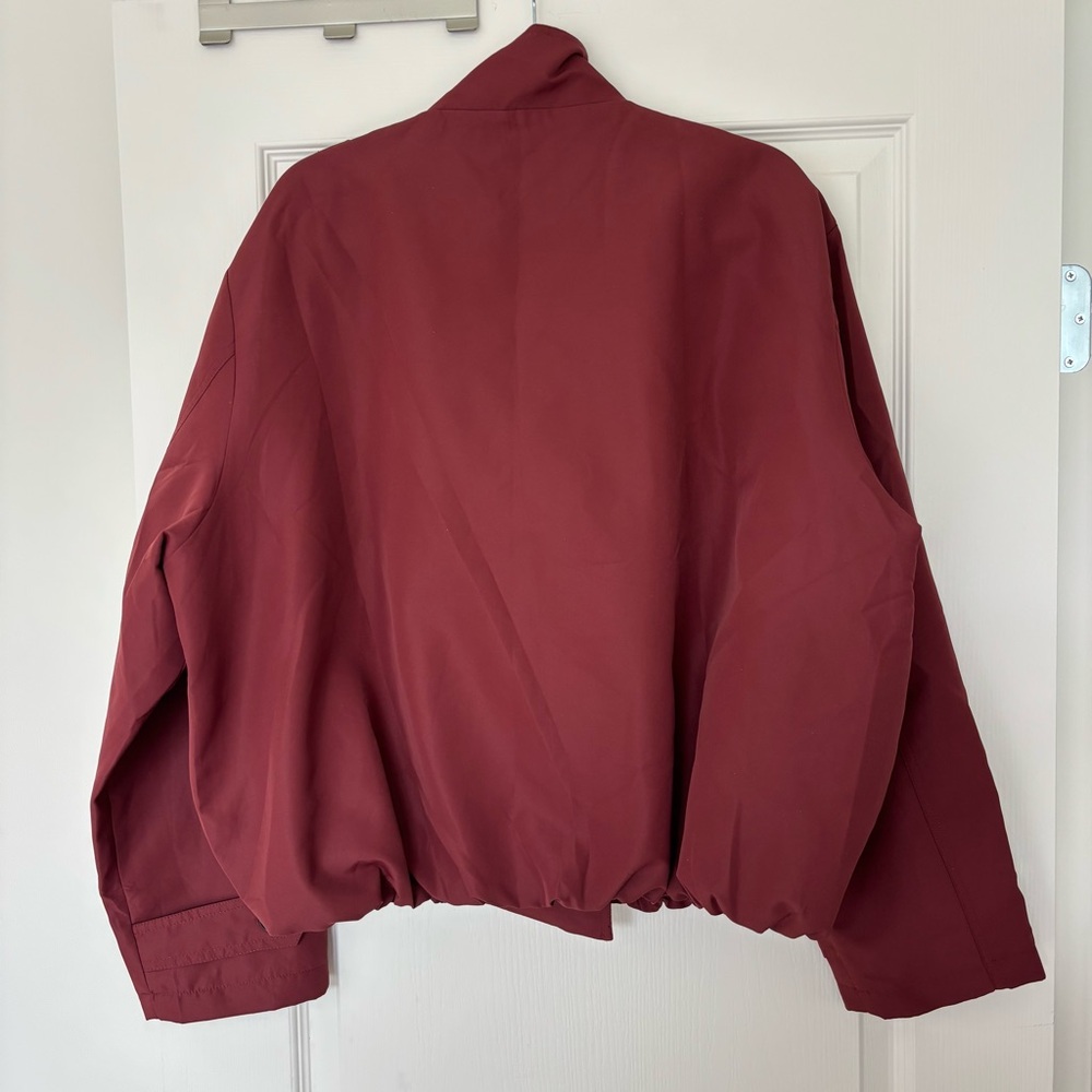 Commense | NEW w/ TAGS Burgundy Vintage Loose Jacket - Size XL - Picture 7 of 8
